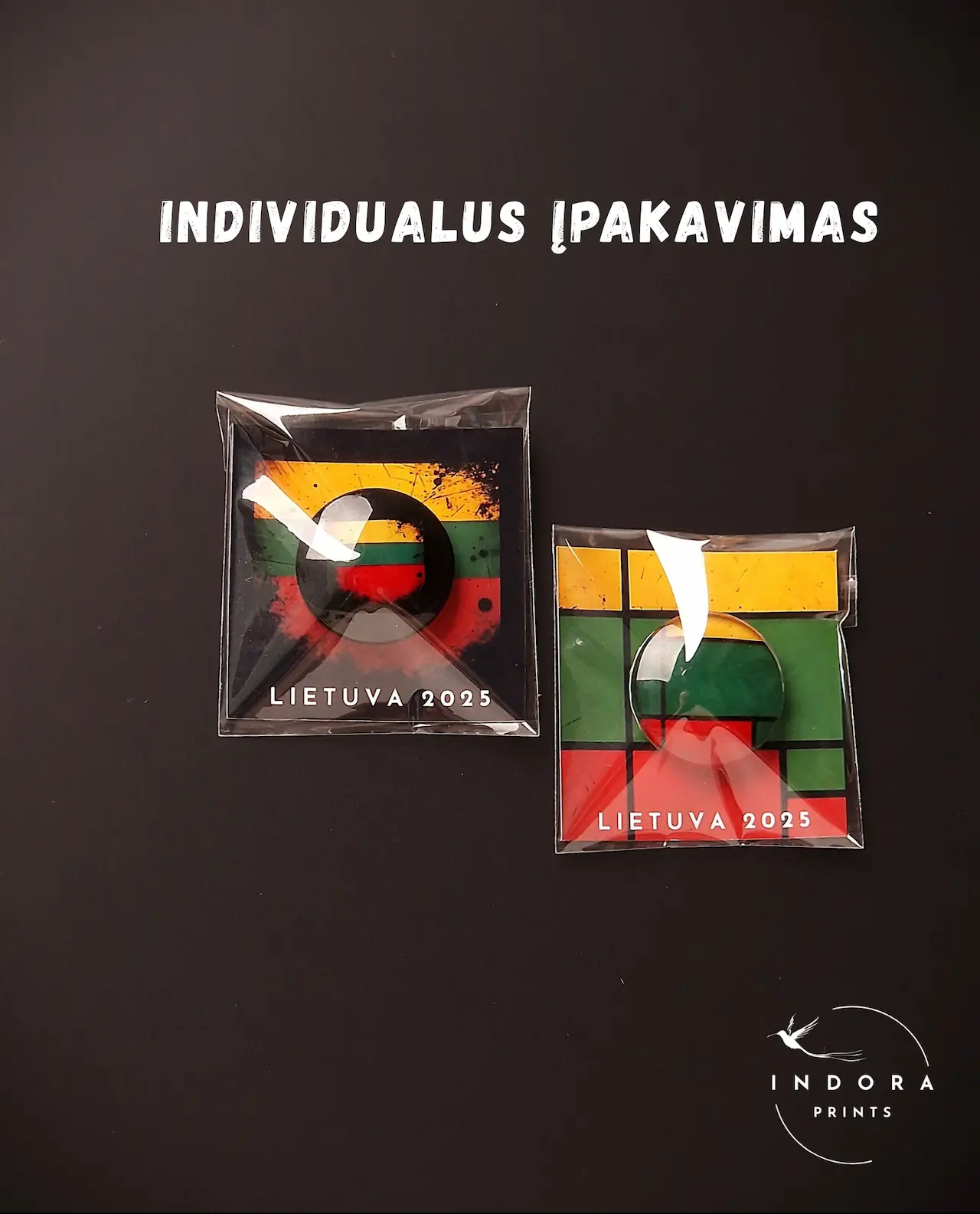 Stikliniai magnetukai su Lietuvos simbolika (1vnt) - Image 12