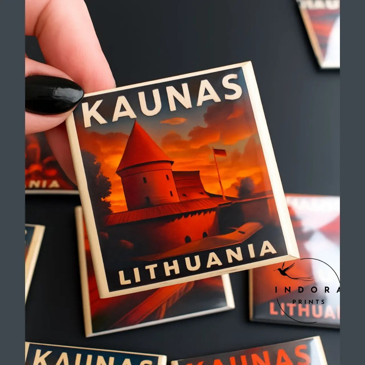 Lietuvos miestų magnetukų kolekcija