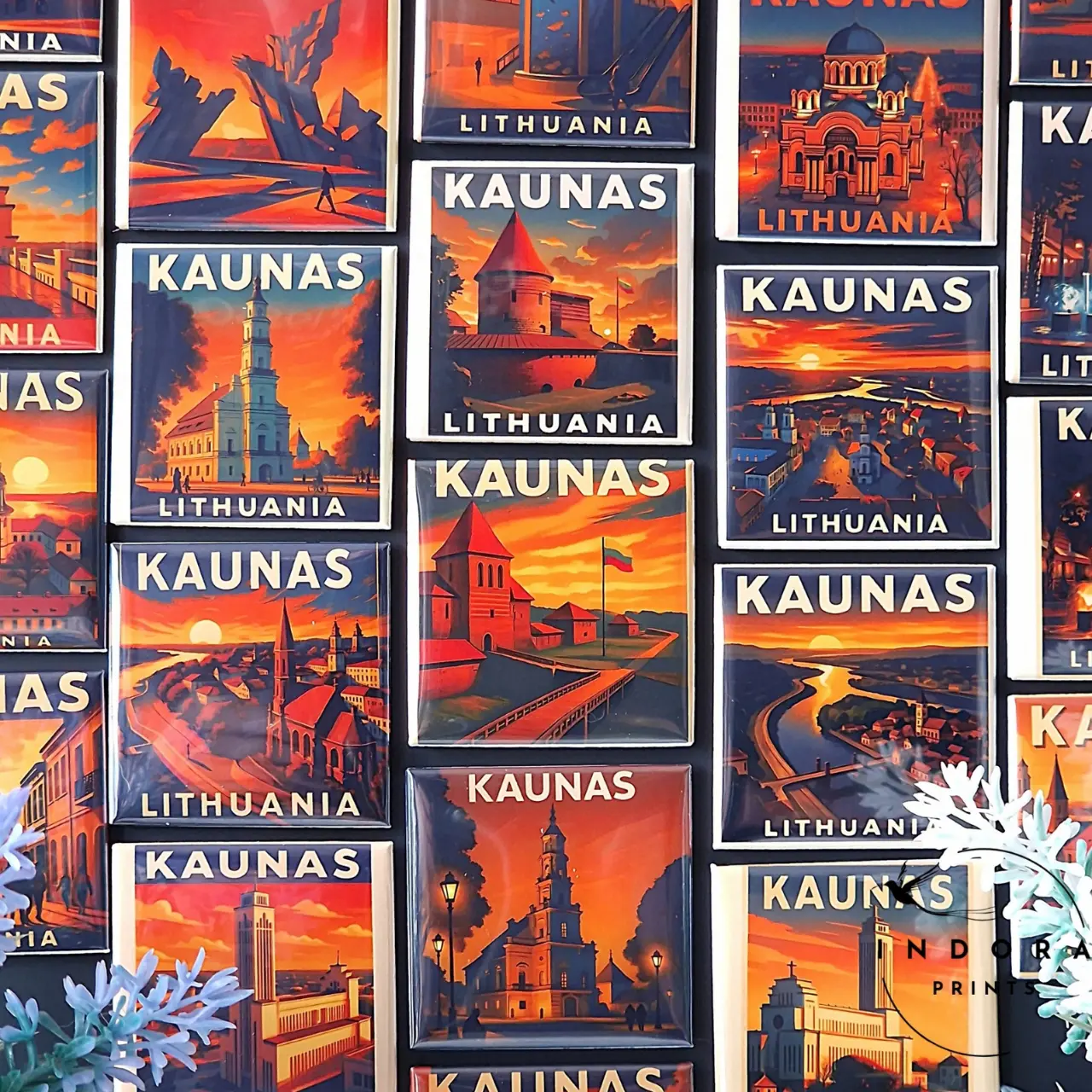 Lietuvos miestų magnetukų kolekcija - Image 5