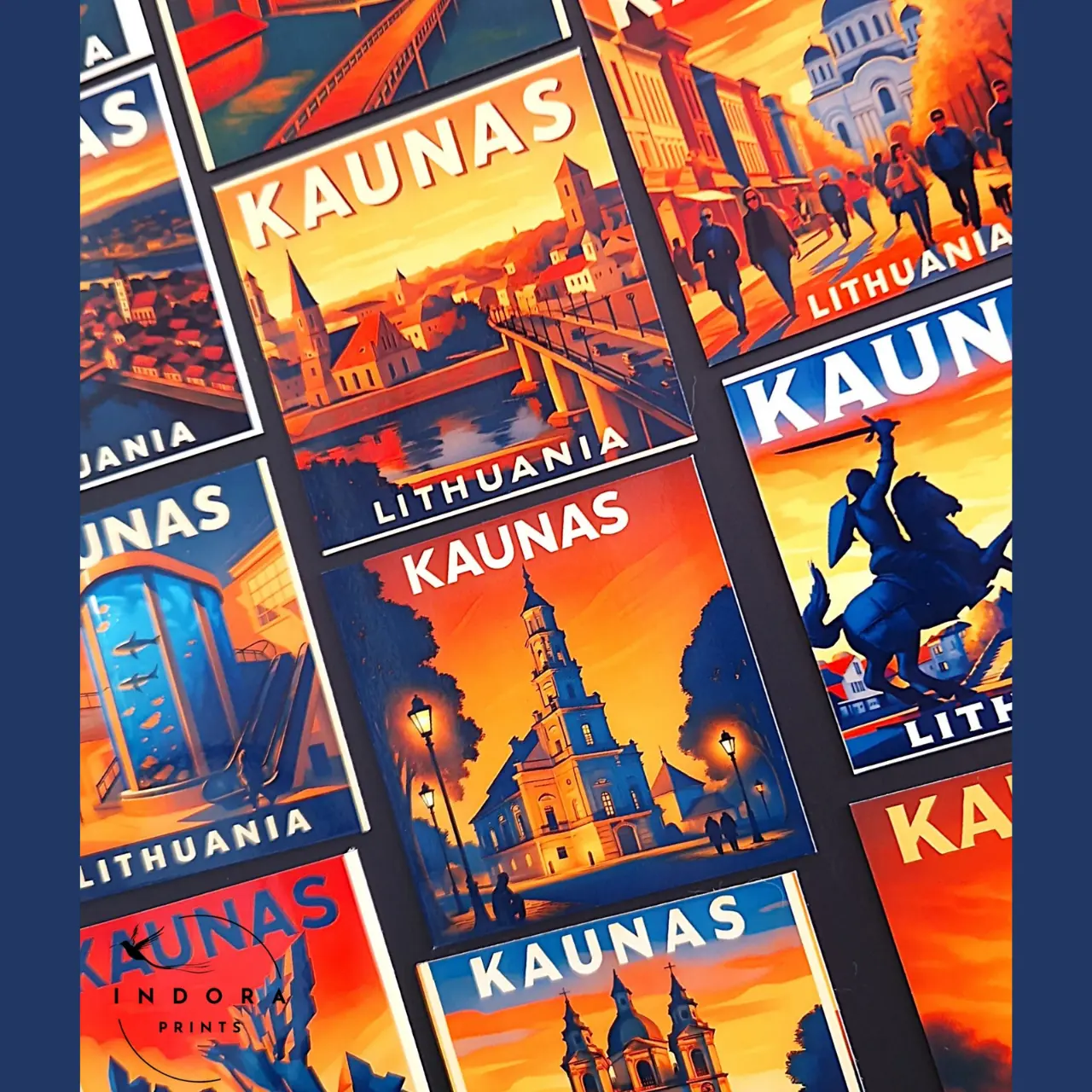 Lietuvos miestų magnetukų kolekcija - Image 2