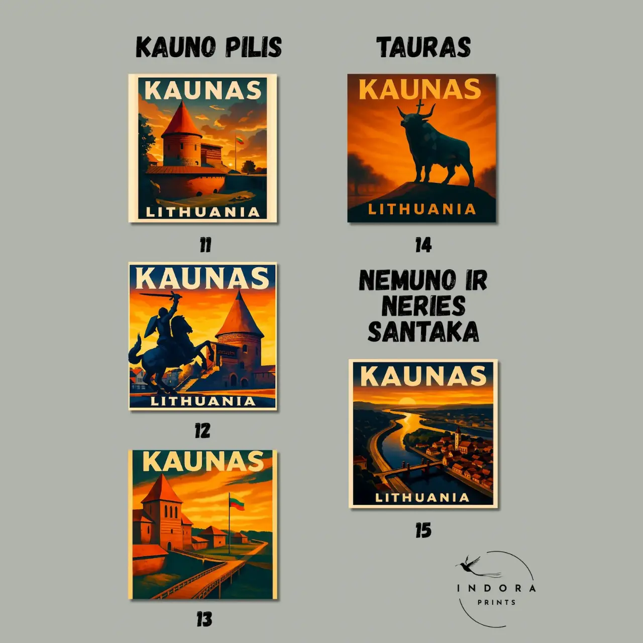 Lietuvos miestų magnetukų kolekcija - Image 10