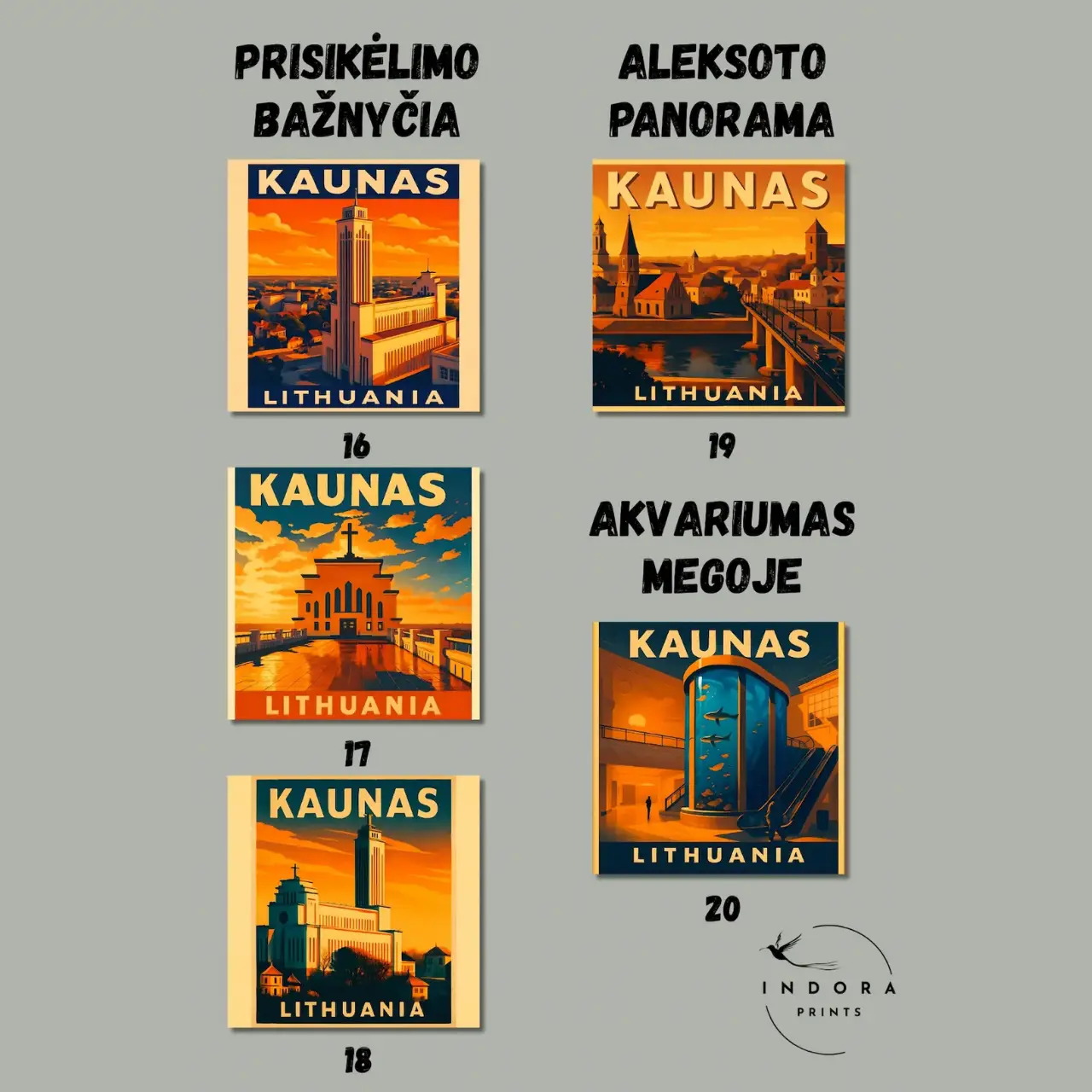 Lietuvos miestų magnetukų kolekcija - Image 11