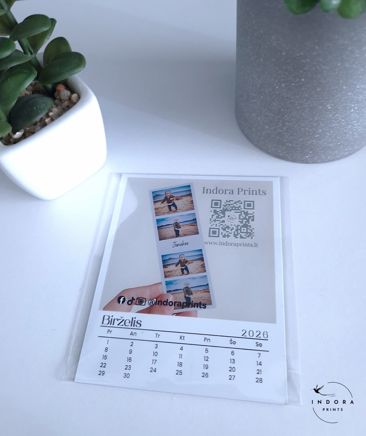 Personalizuotas kalendorius (1 pasirinktas mėnuo) - Image 4