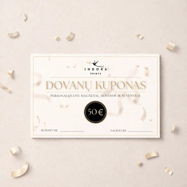 Skaitmeninis Indora Prints Dovanų kuponas - Image 2