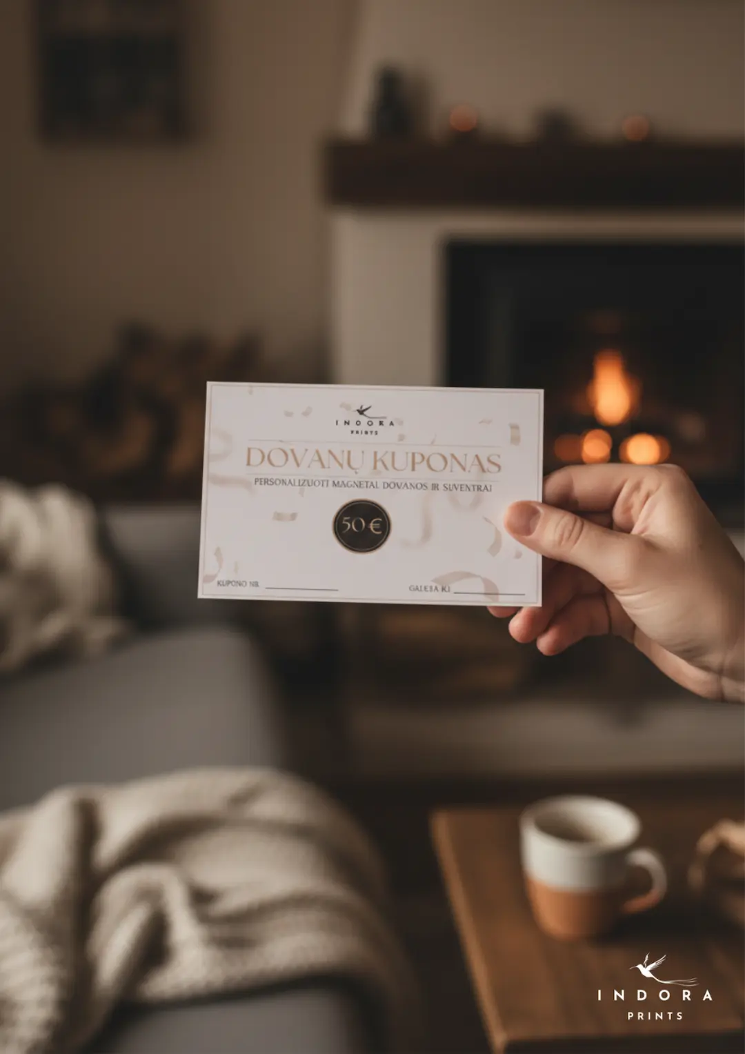 Indora Prints Dovanų kuponas