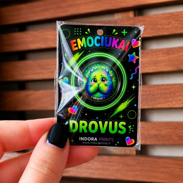 "Mood Monsters" – Handmade Glass Magnets - Image 7
