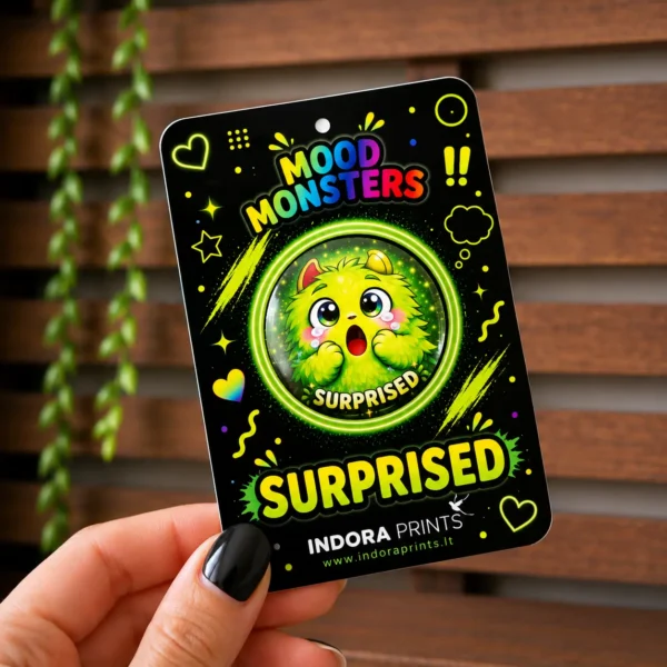 "Mood Monsters" – Handmade Glass Magnets - Image 8