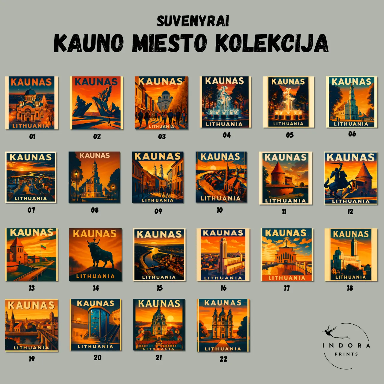Lietuvos miestų magnetukų kolekcija - Image 13