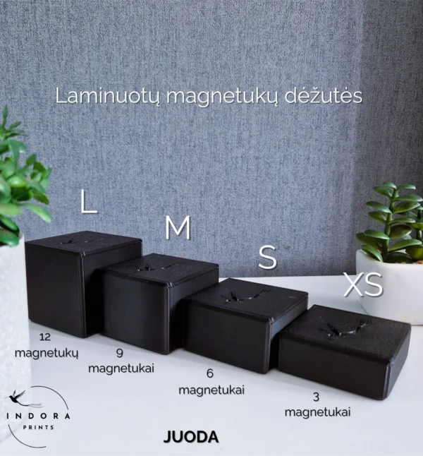 Laminuotų magnetukų dėžutė - Image 4