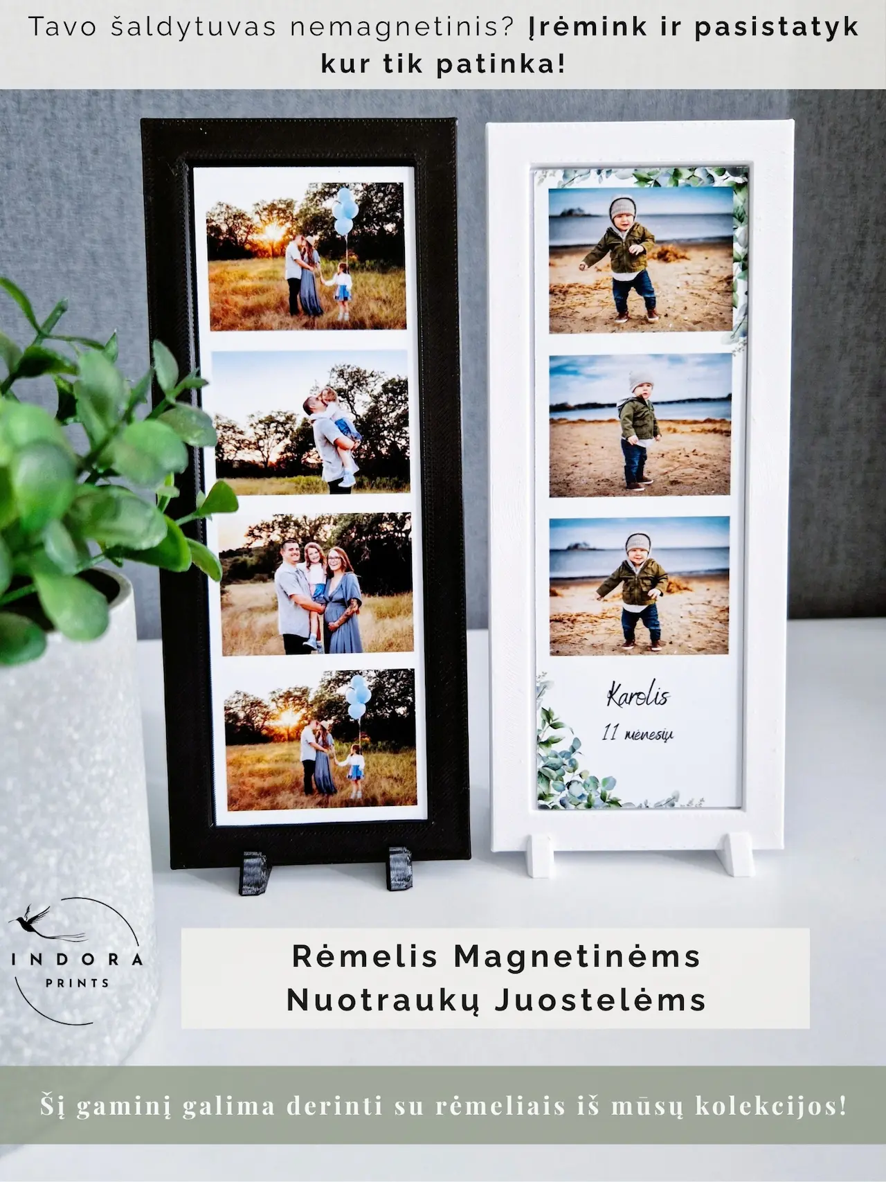 Magnetinių nuotraukų juostelių rinkinys (3 nuotraukos) - Image 2