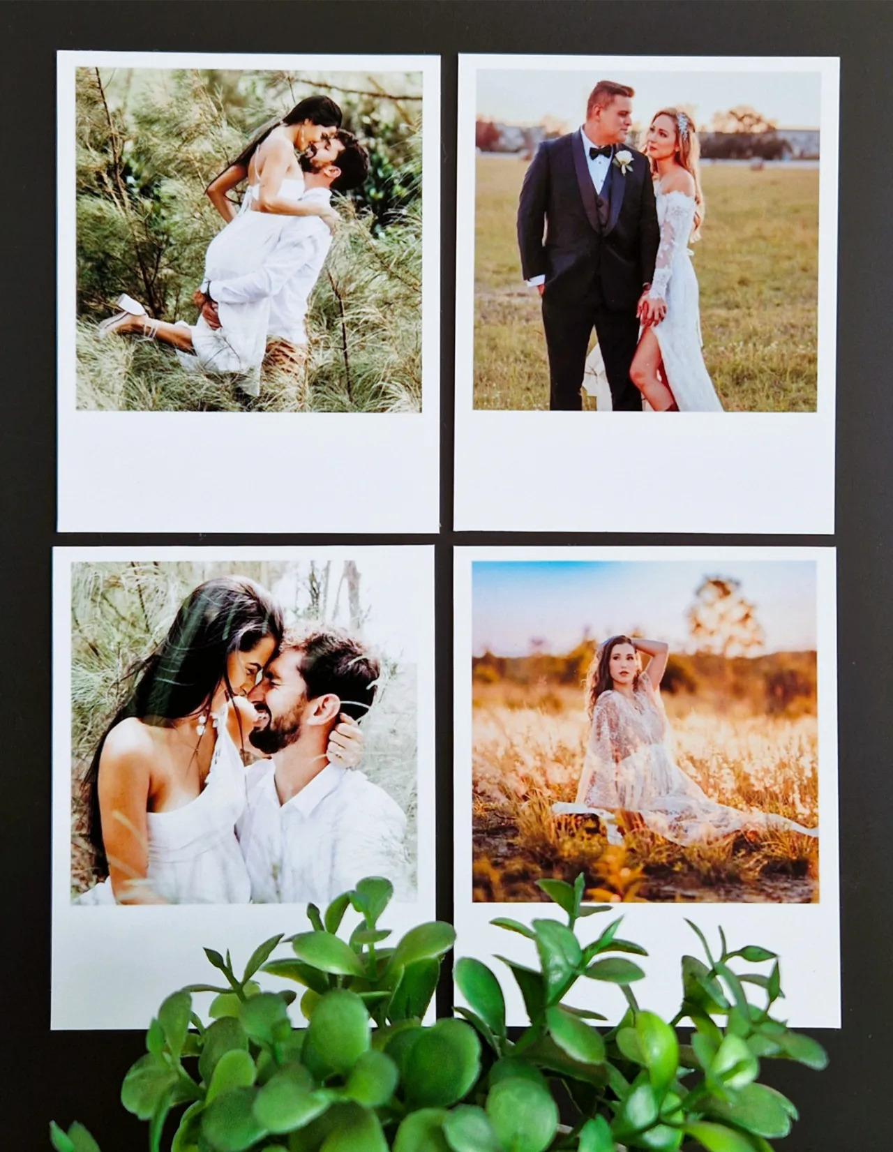 Polaroid stiliaus magnetinės nuotraukos