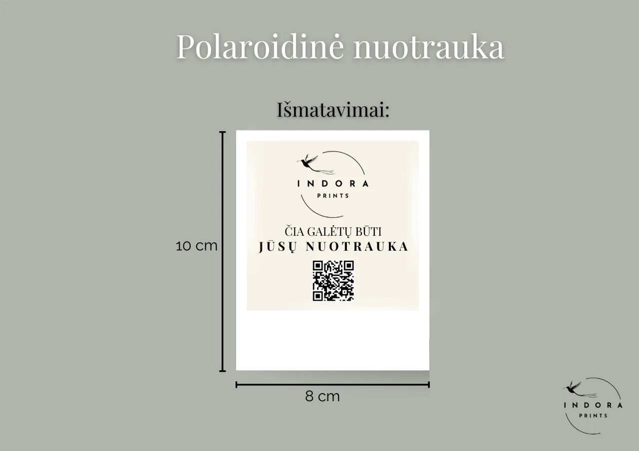 Polaroid stiliaus magnetinės nuotraukos - Image 5